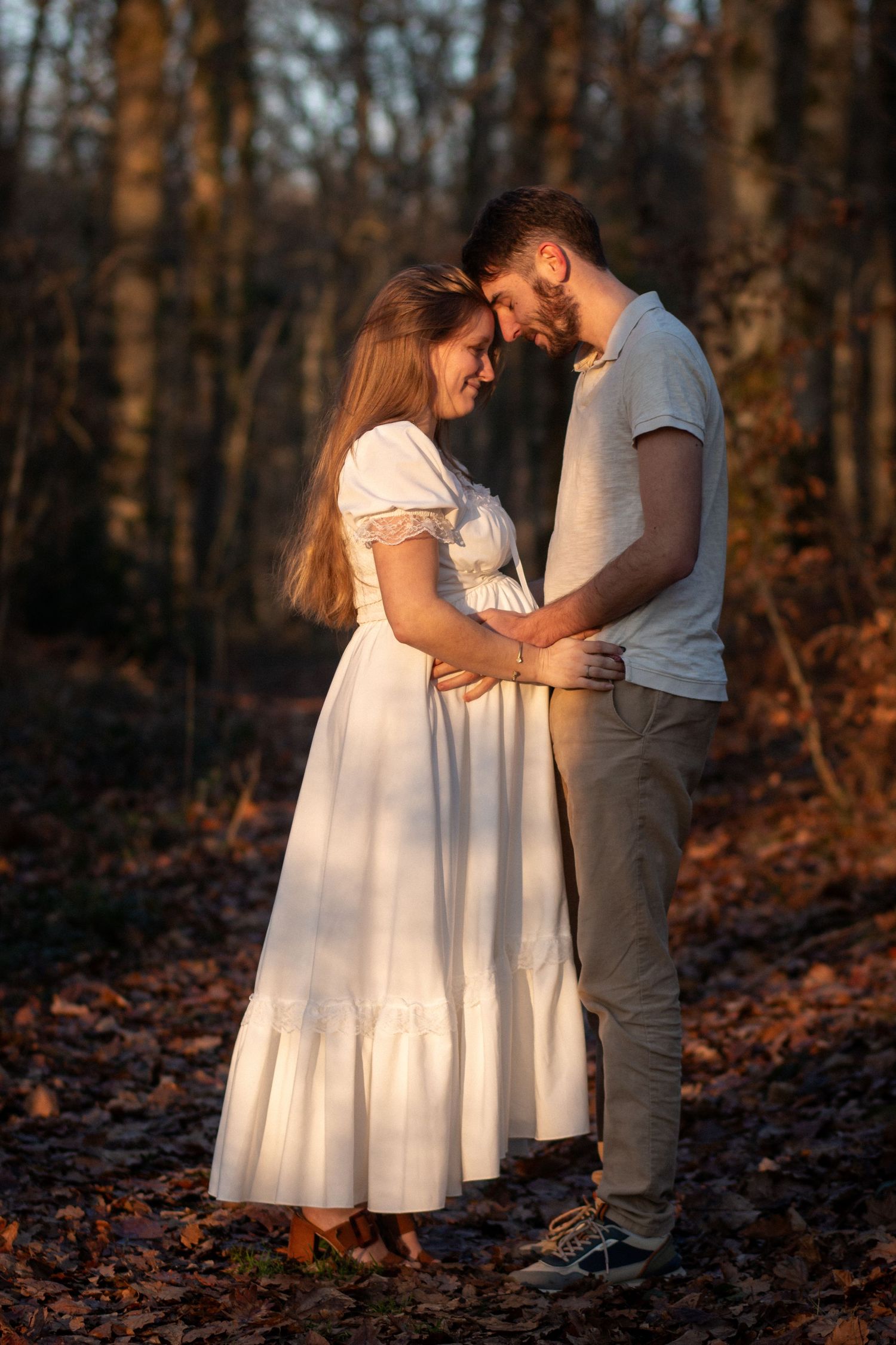 Photographie de couple et grossesse