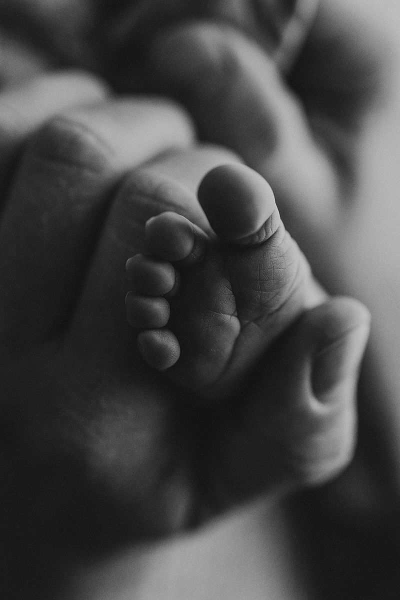 newborn macro details safe newborn posing Geelong photographer
