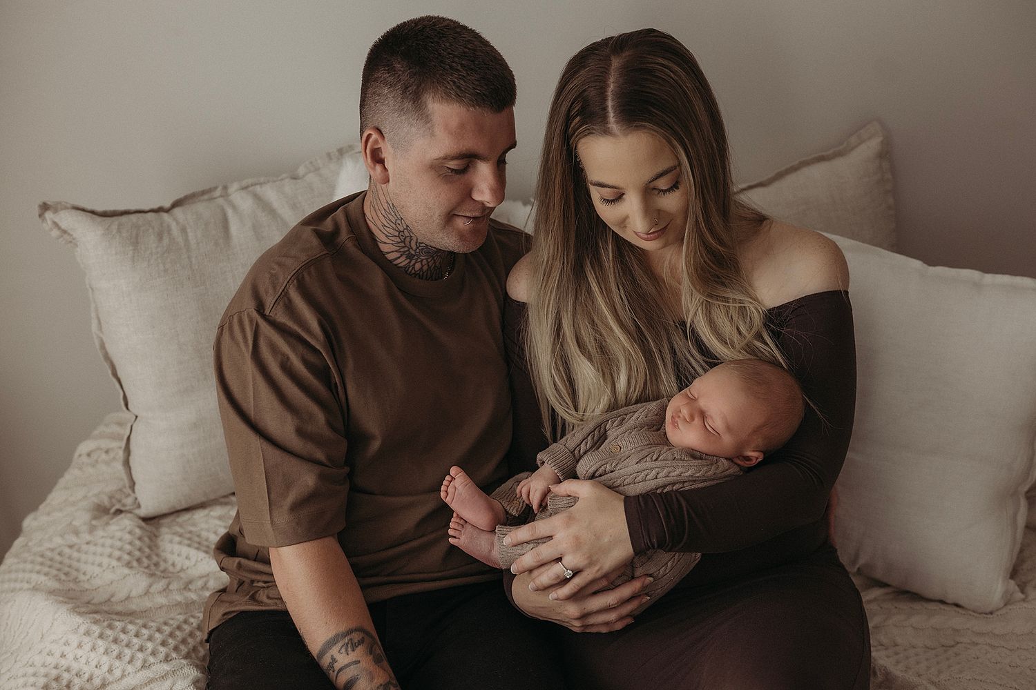 newborn baby portrait studio photography geelong