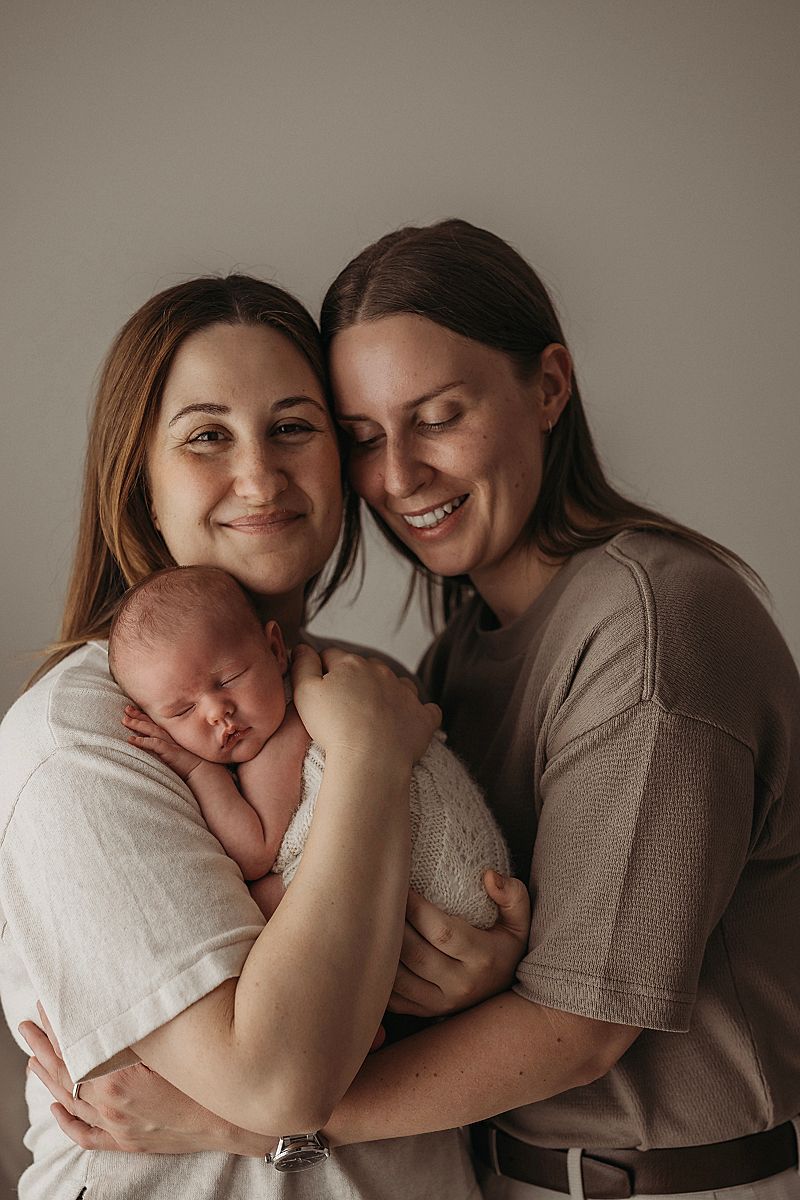 Newborn photographer capturing timeless moments in geelong studio
