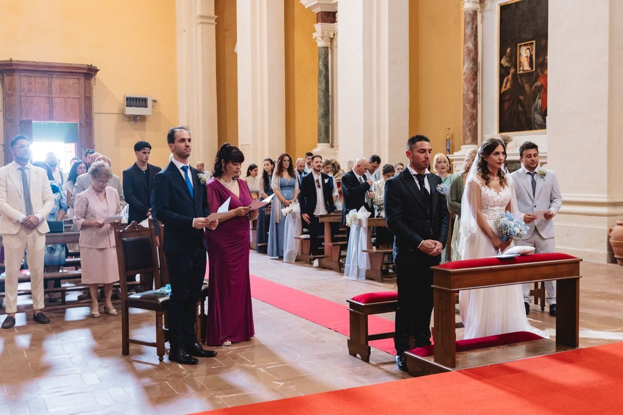 cerimonia di matrimonio a volterra nella chiesa santi giusto e clemente