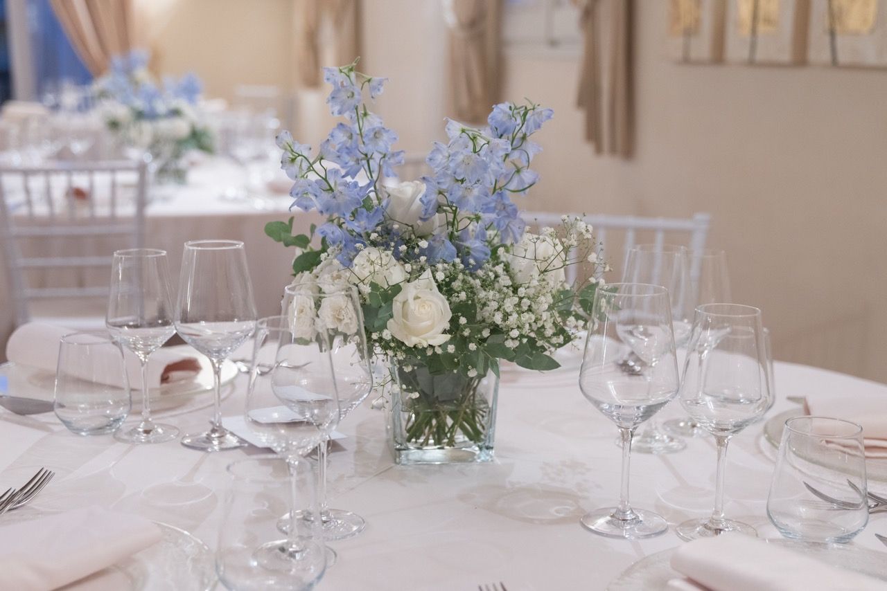 allestimento tavoli matrimonio tenuta quadrifoglio in toscana