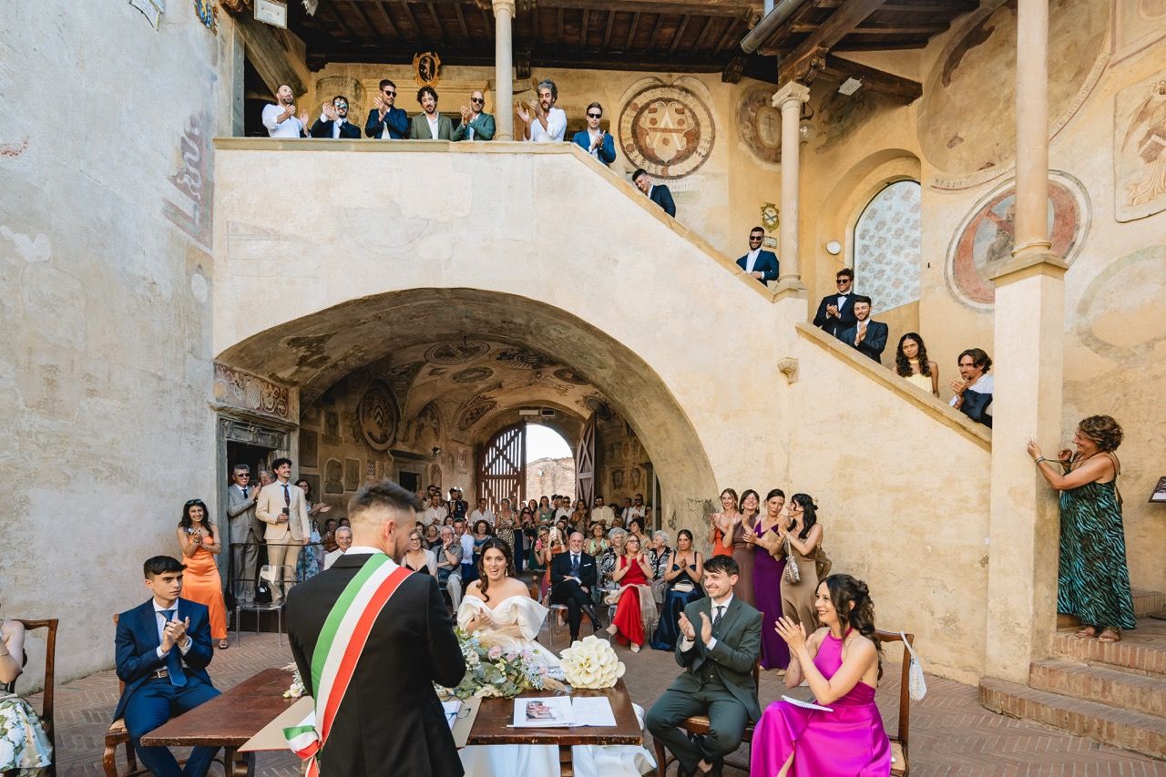 matrimonio civile a certaldo alto palazzo pretorio