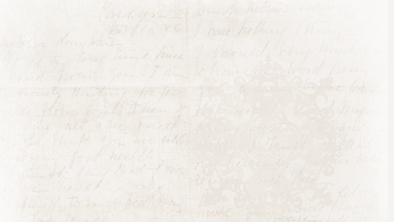 Light gray textured paper with subtle diagonal lines and a soft, mottled pattern.