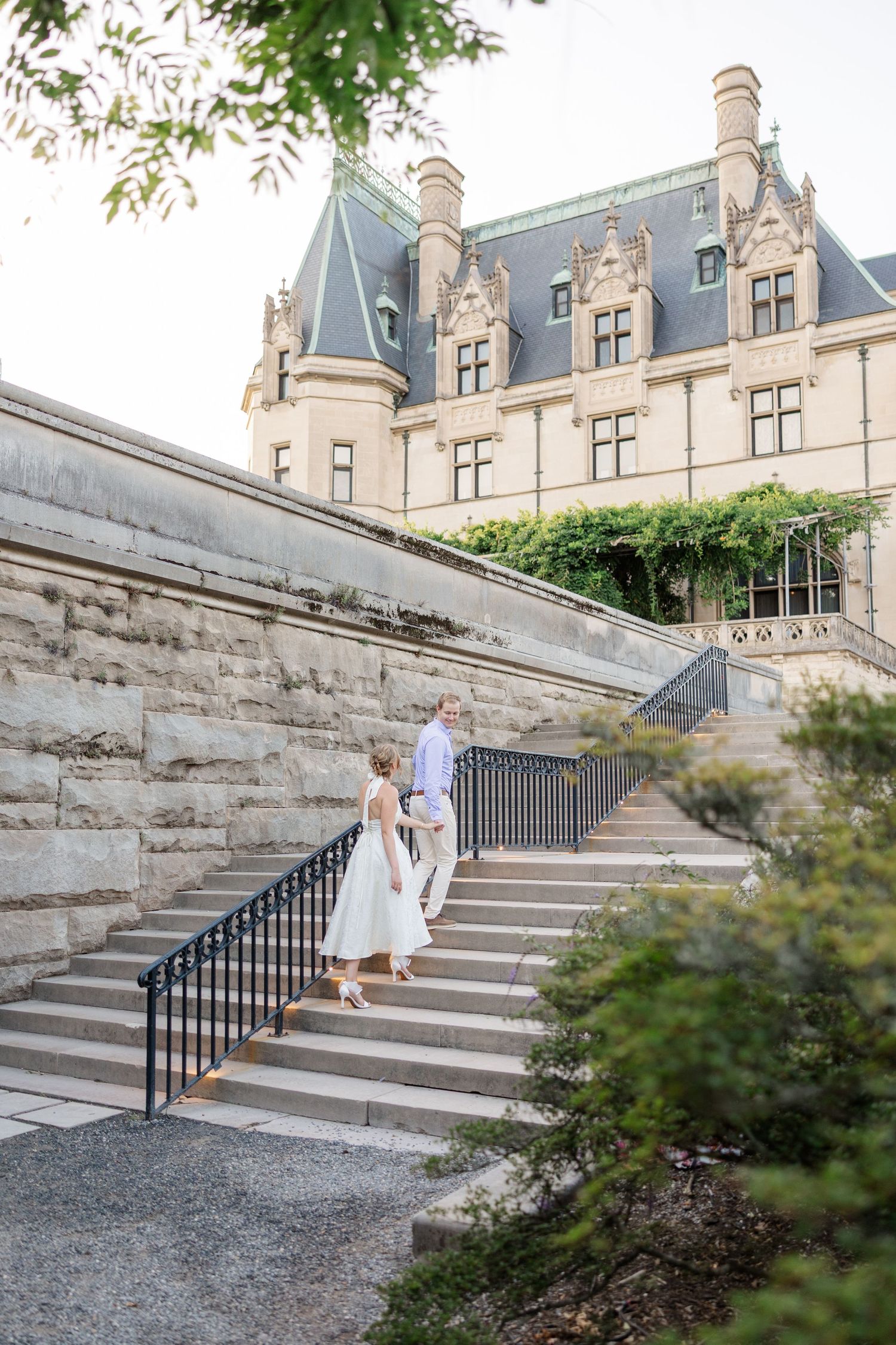 biltmore engagement session