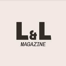 A black and white magazine header shows the letters L&L in bold text with MAGAZINE written to the right.