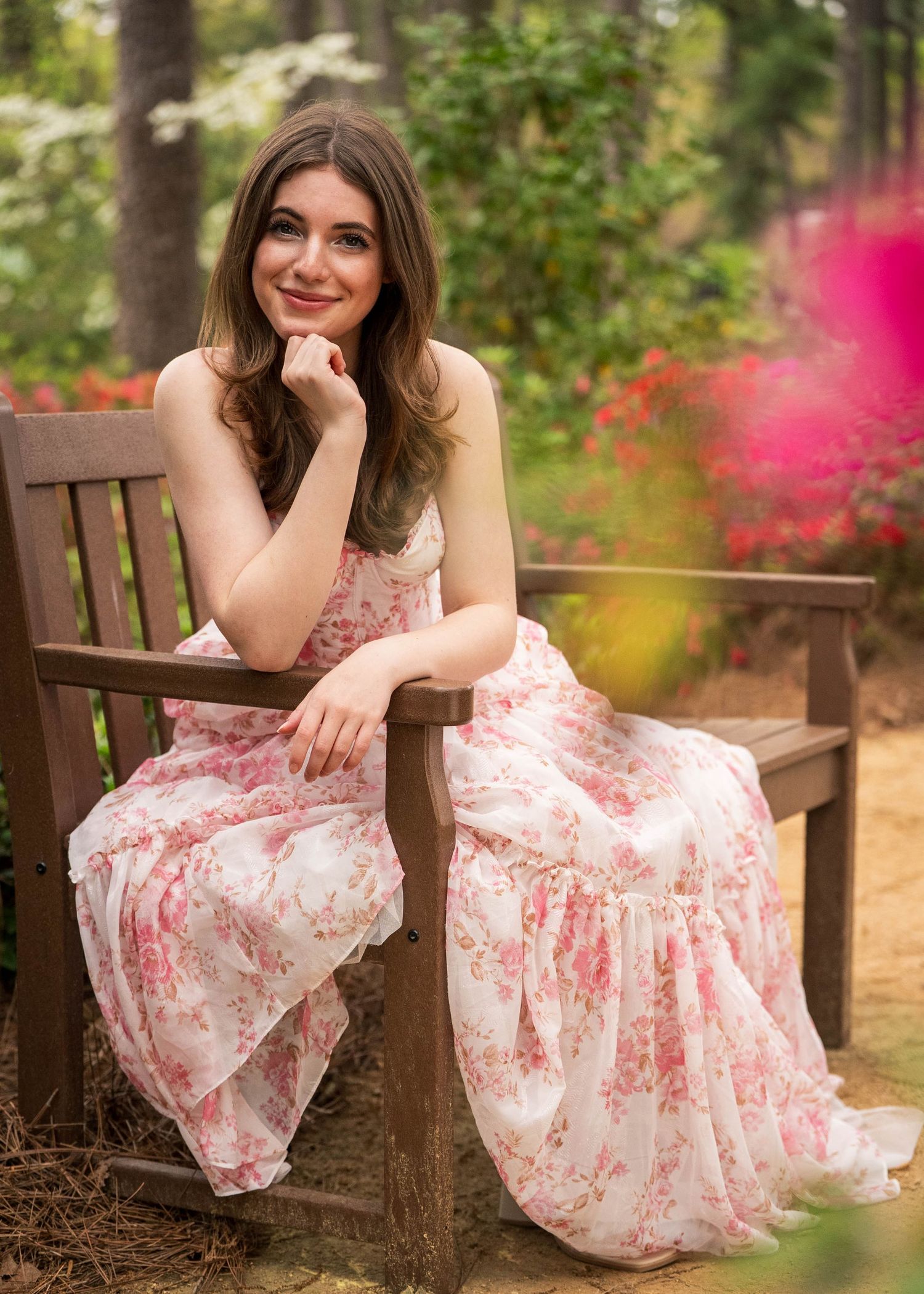 Senior in the Garden