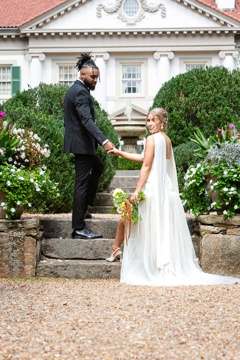 Luxury wedding couple portraits in Atlanta, Georgia