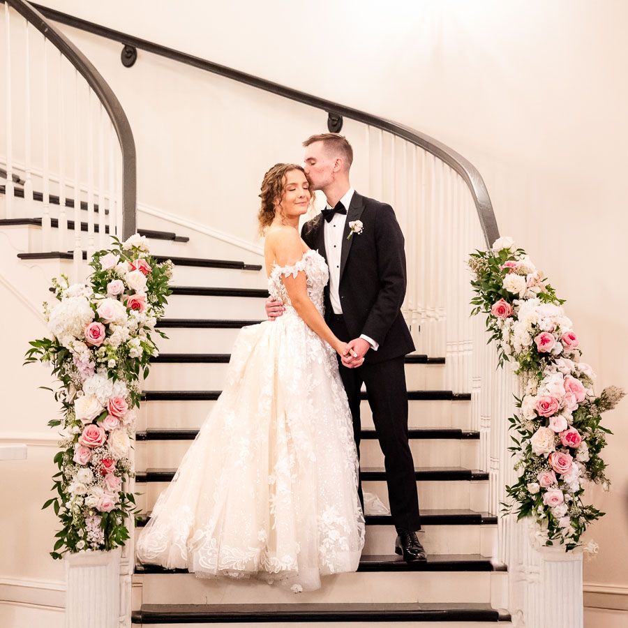 Elegant bridal portrait at Ashton Gardens Atlanta