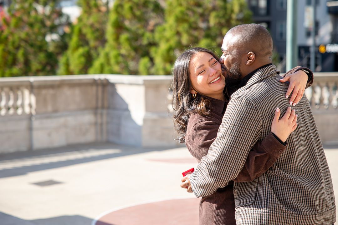 Millennium Gate Museum engagement session