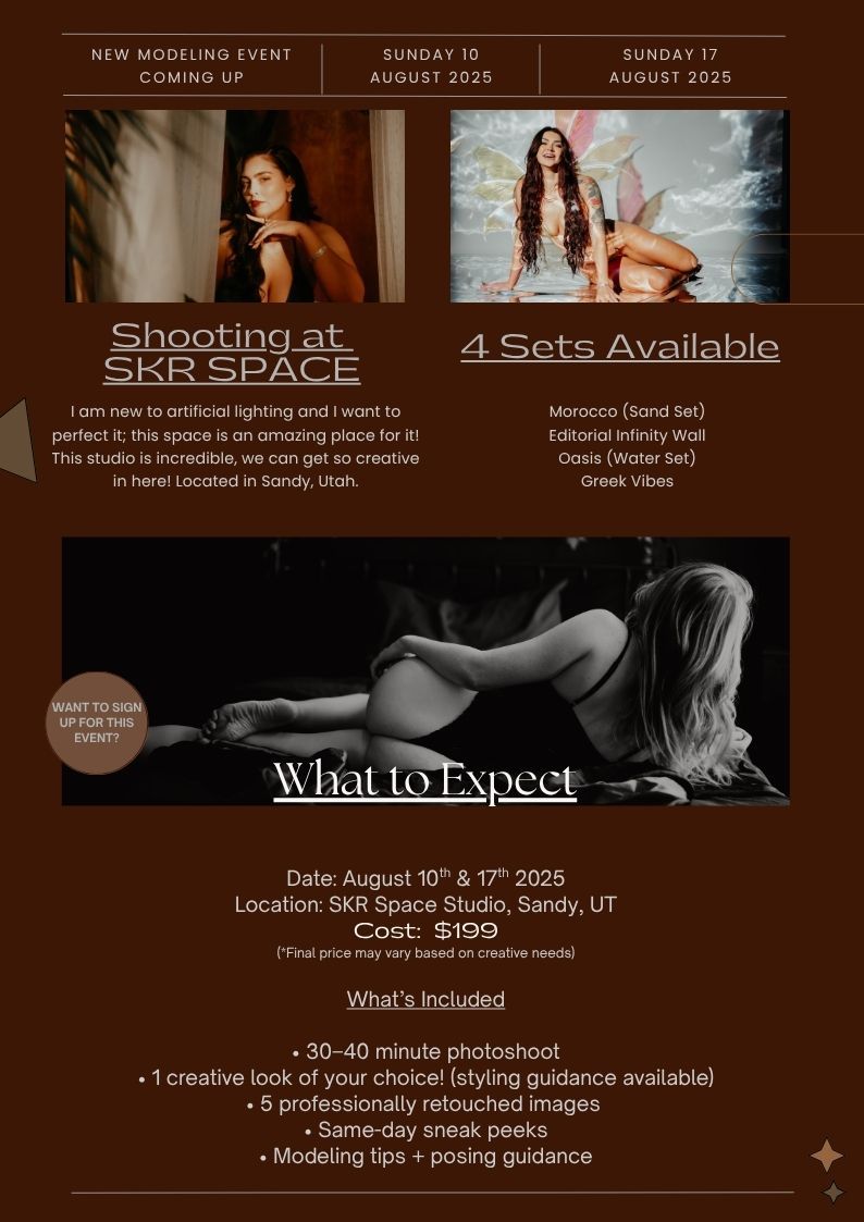 Vegas Boudoir Photoshoot marketing blurb