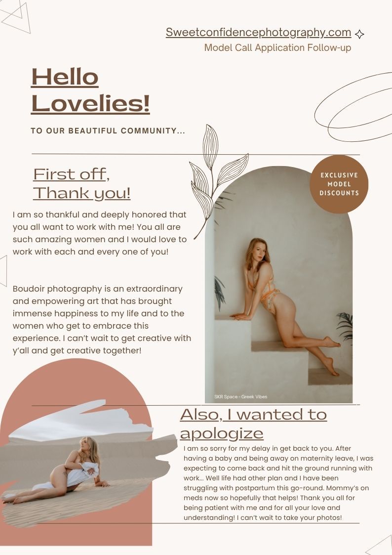 Vegas Boudoir Photoshoot marketing blurb