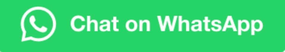 Green WhatsApp Chat button with white logo and text reading Chat on WhatsApp for instant messaging support.