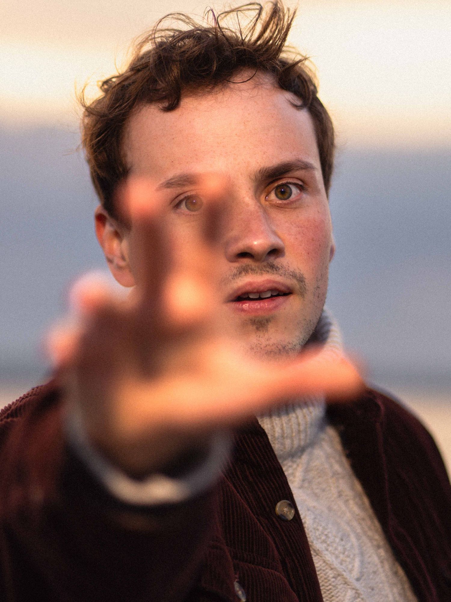 Editorial Male Portrait by Photographer Arthur Hall. 
Men's Portraiture, Photographer Warsaw.