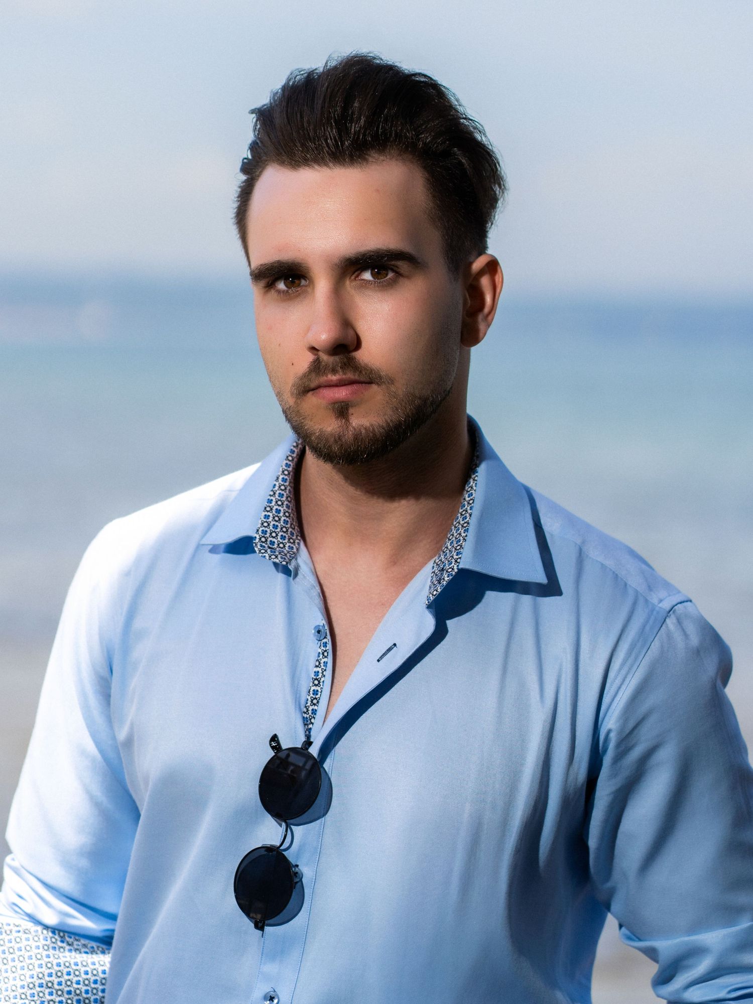 Male Portrait by Photographer Arthur Hall. 
Men's Fashion Portraiture, Photographer Warsaw.