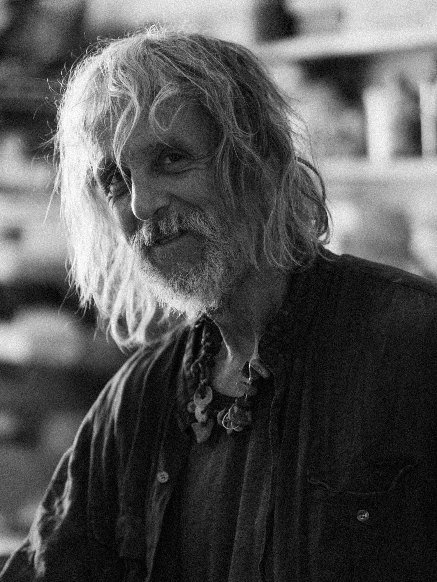Portrait of Maurizio Dusio by Photographer Arthur Hall. 
Puglia, Italy, Italian Artisan, Documentary Portrait, Craftsman, BW, monochrome