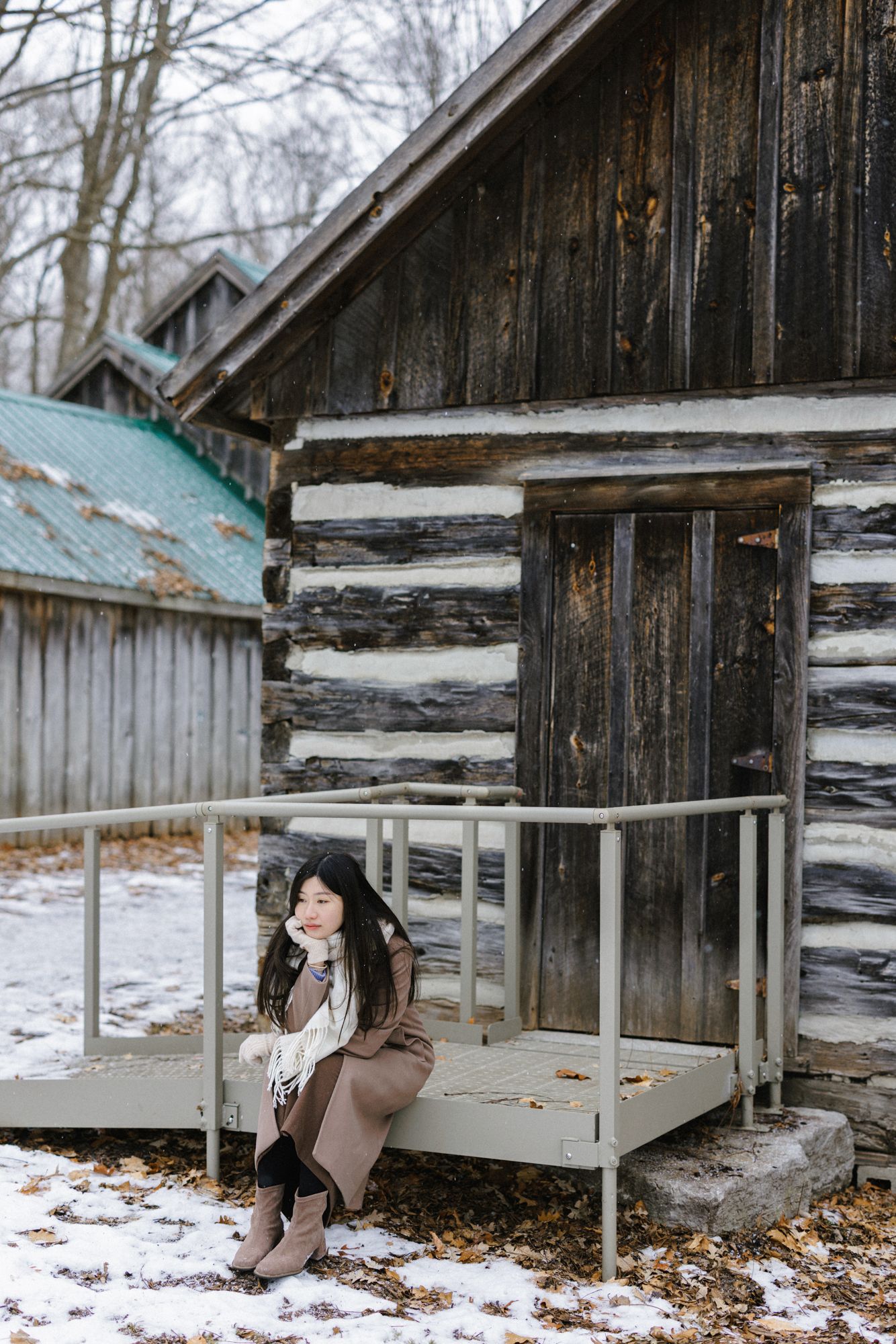 Engagement photography in Winter Toronto