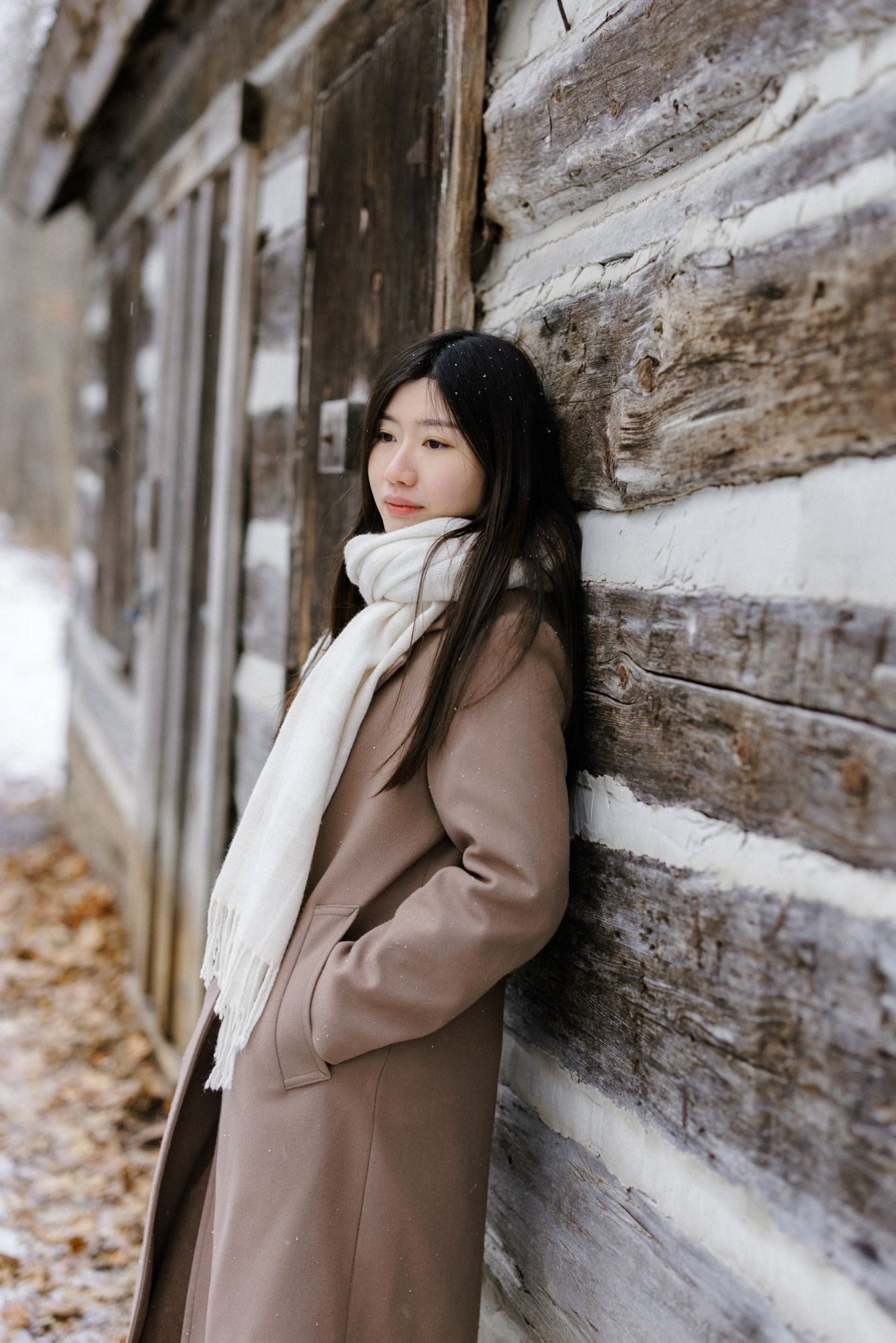 Engagement photography in Winter Toronto