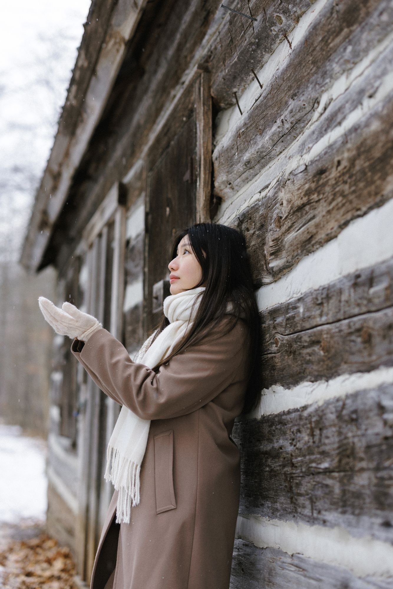 Engagement photography in Winter Toronto