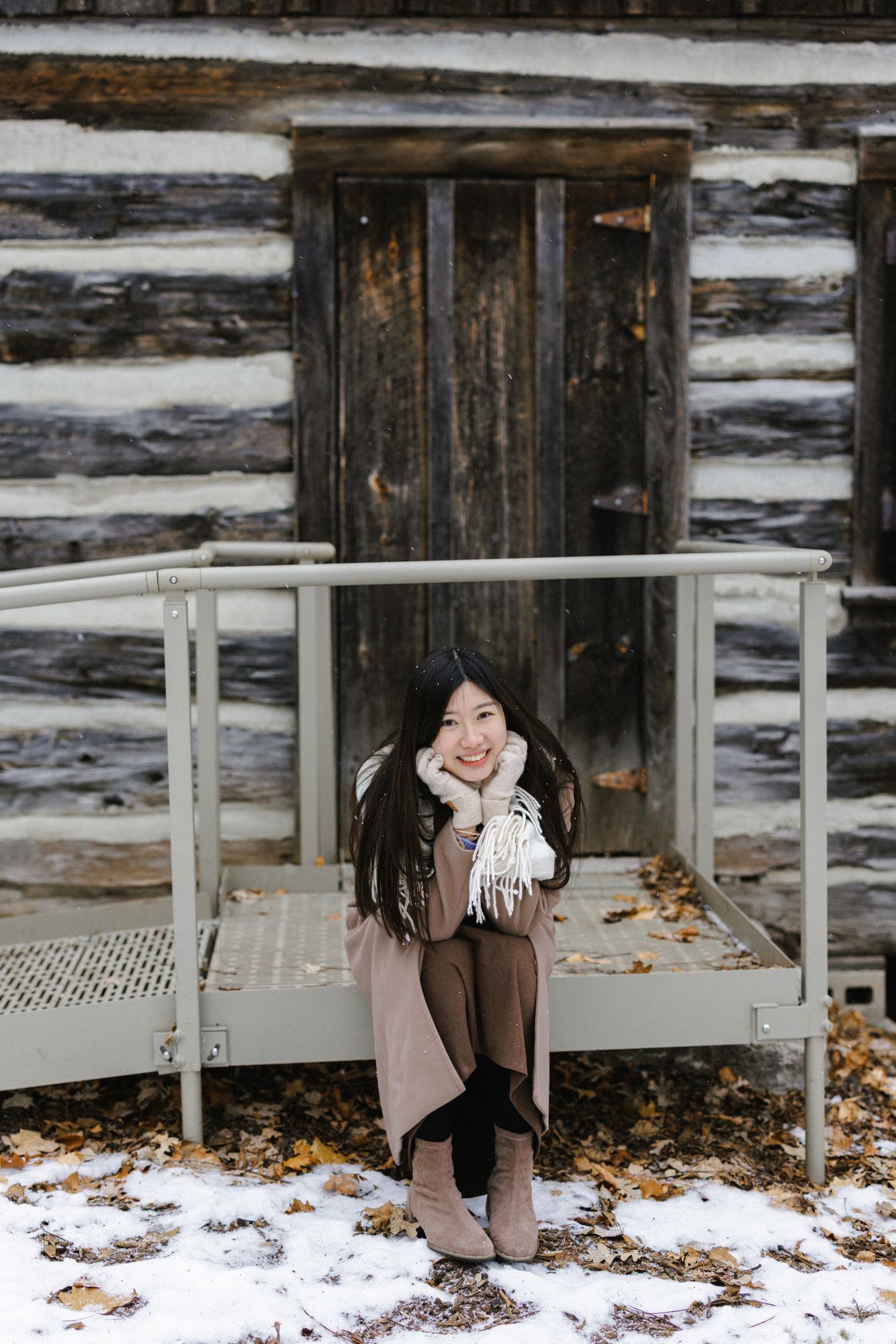 Engagement photography in Winter Toronto