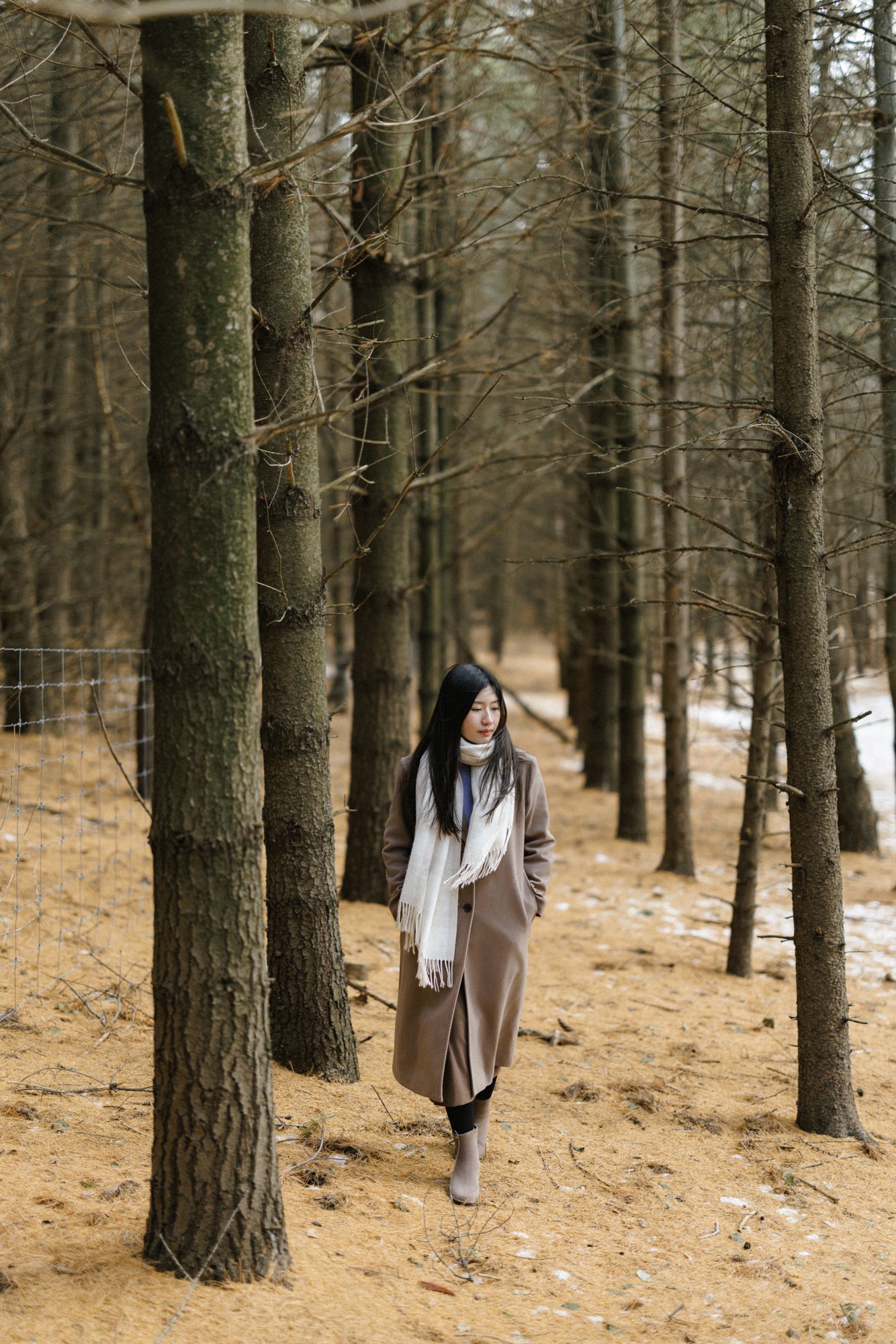 Engagement photography in Winter Toronto