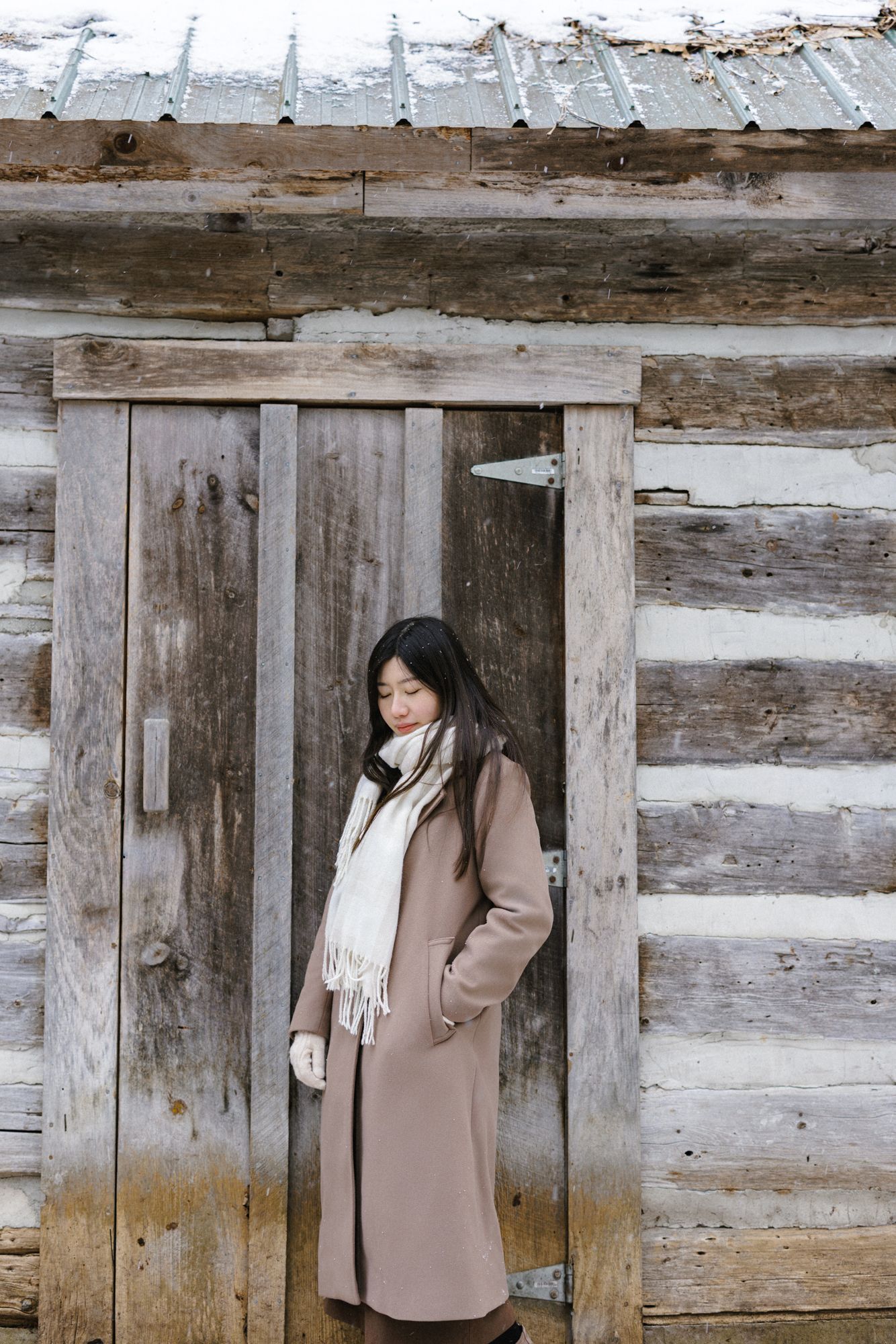 Engagement photography in Winter Toronto