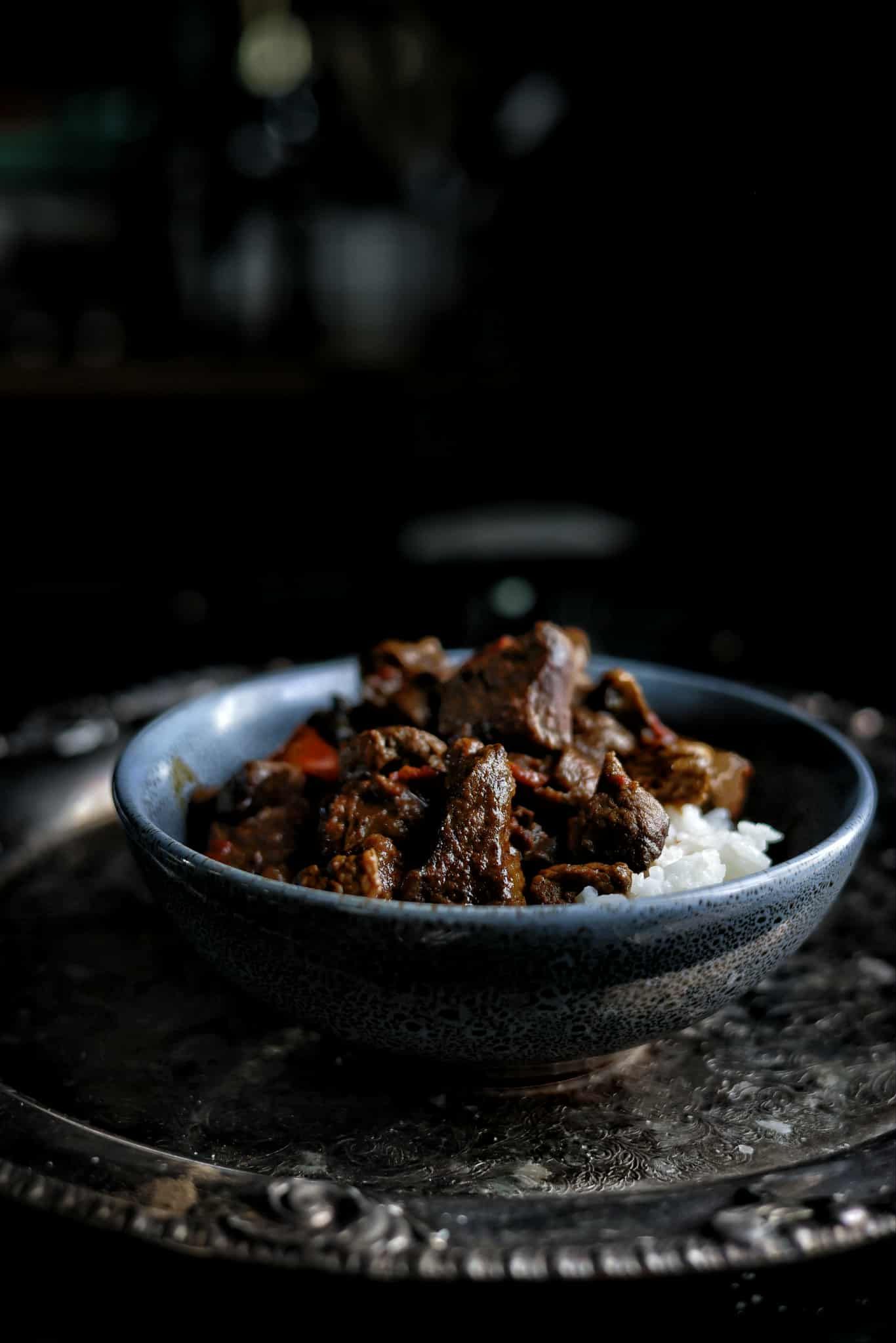 A bowl of steaming curry. Meals prepared for busy households in Canberra and Bowral. Housekeeping and cooking in Canberra.