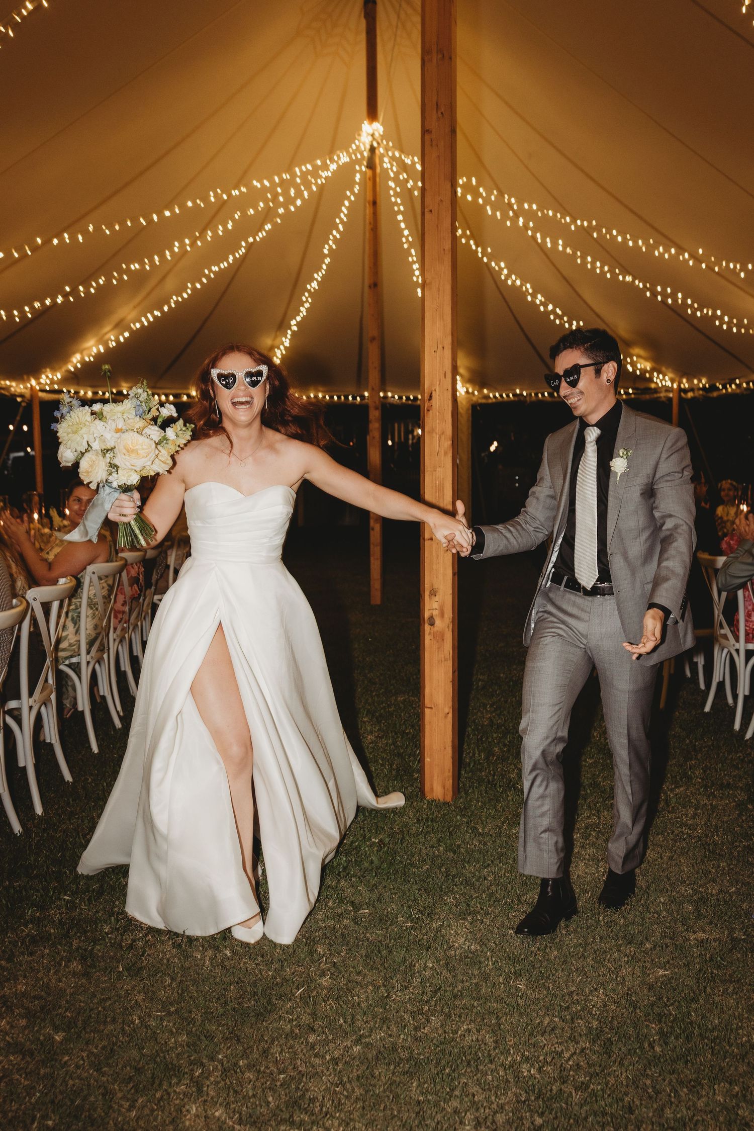 Bridal entrance candid Central Queensland Weddings