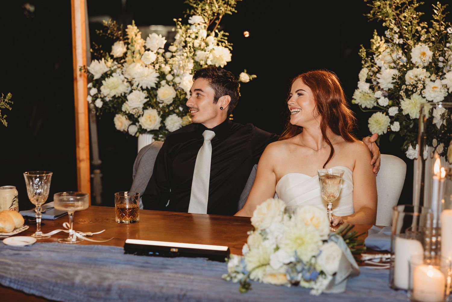 wedding speeches emotional moments Central Queensland reception