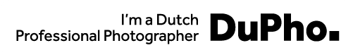 Black and white professional photographer logo design.