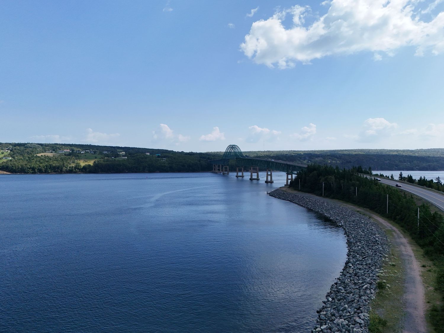 Seal Island Bridge, Cape Breton Nova Scotia