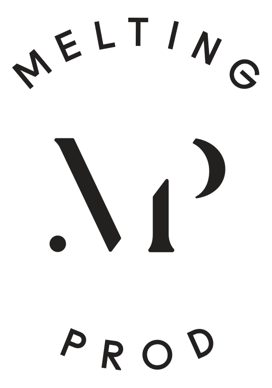 Curved circular text reading 'Getting Merry' in black typography against a white background.