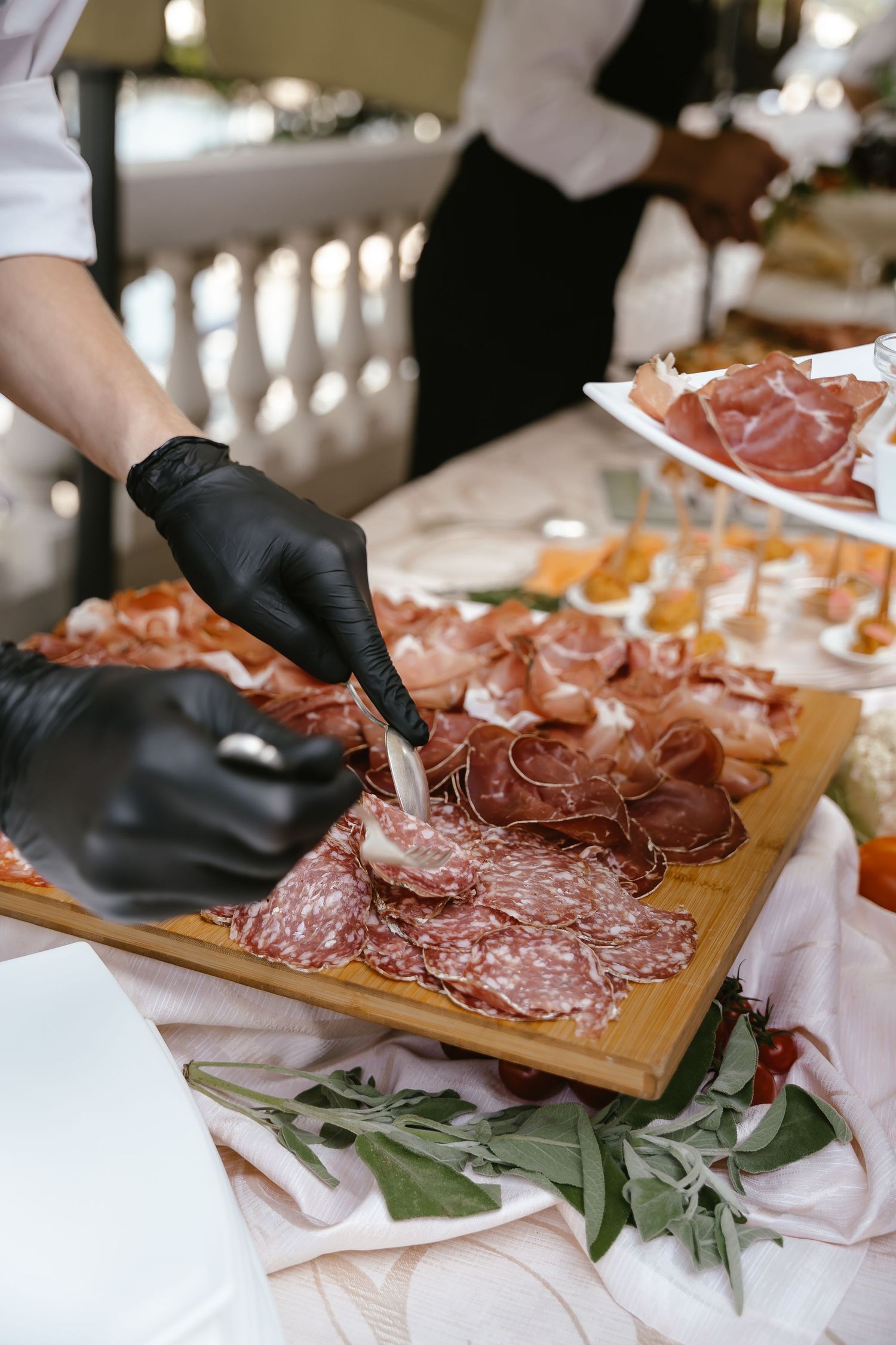 Wedding food on Lake Como. Villa Giuilia Wedding Venue. Lake Como Wedding Photographer. Destination Wedding Photographer