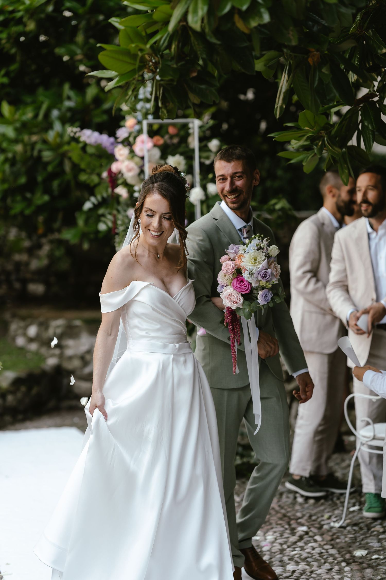 Wedding ceremonyLake Como. Villa Giuilia Wedding Venue. Lake Como Wedding Photographer. Destination Wedding Photographer