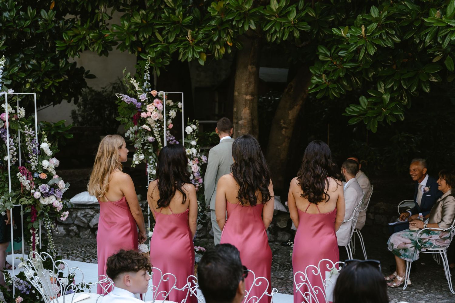 Wedding ceremonyLake Como. Villa Giuilia Wedding Venue. Lake Como Wedding Photographer. Destination Wedding Photographer