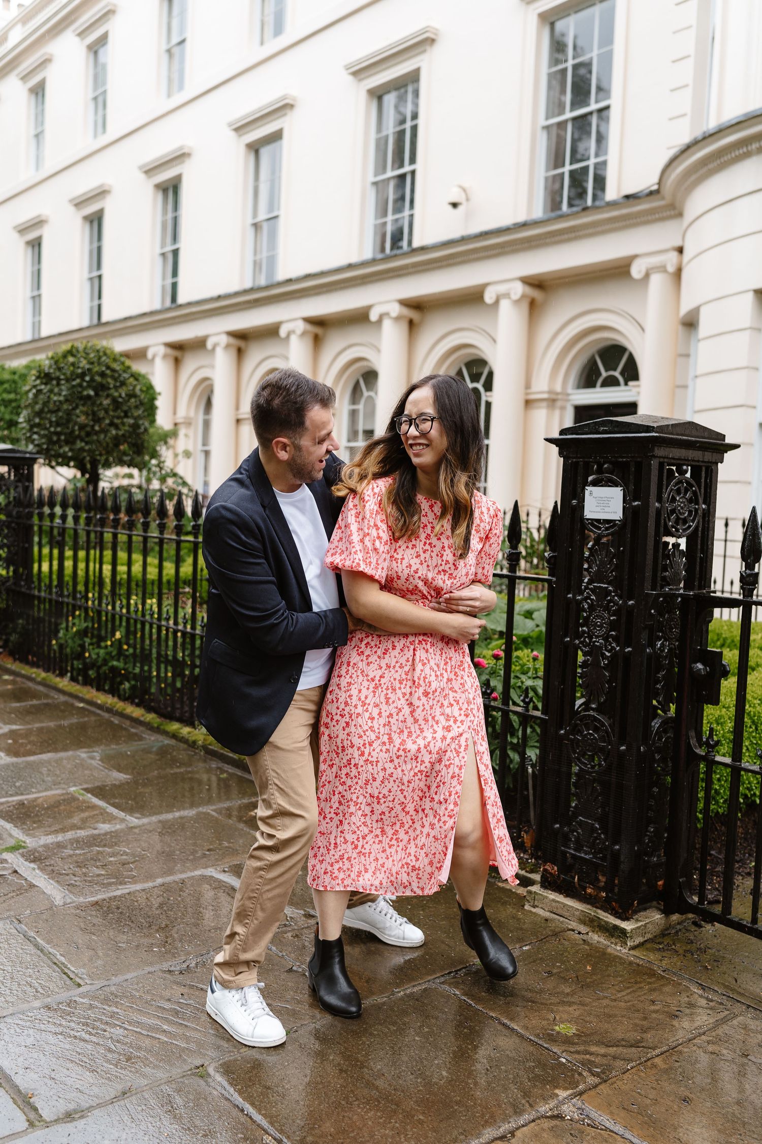 Fun and flirty on the streets of  Regents place