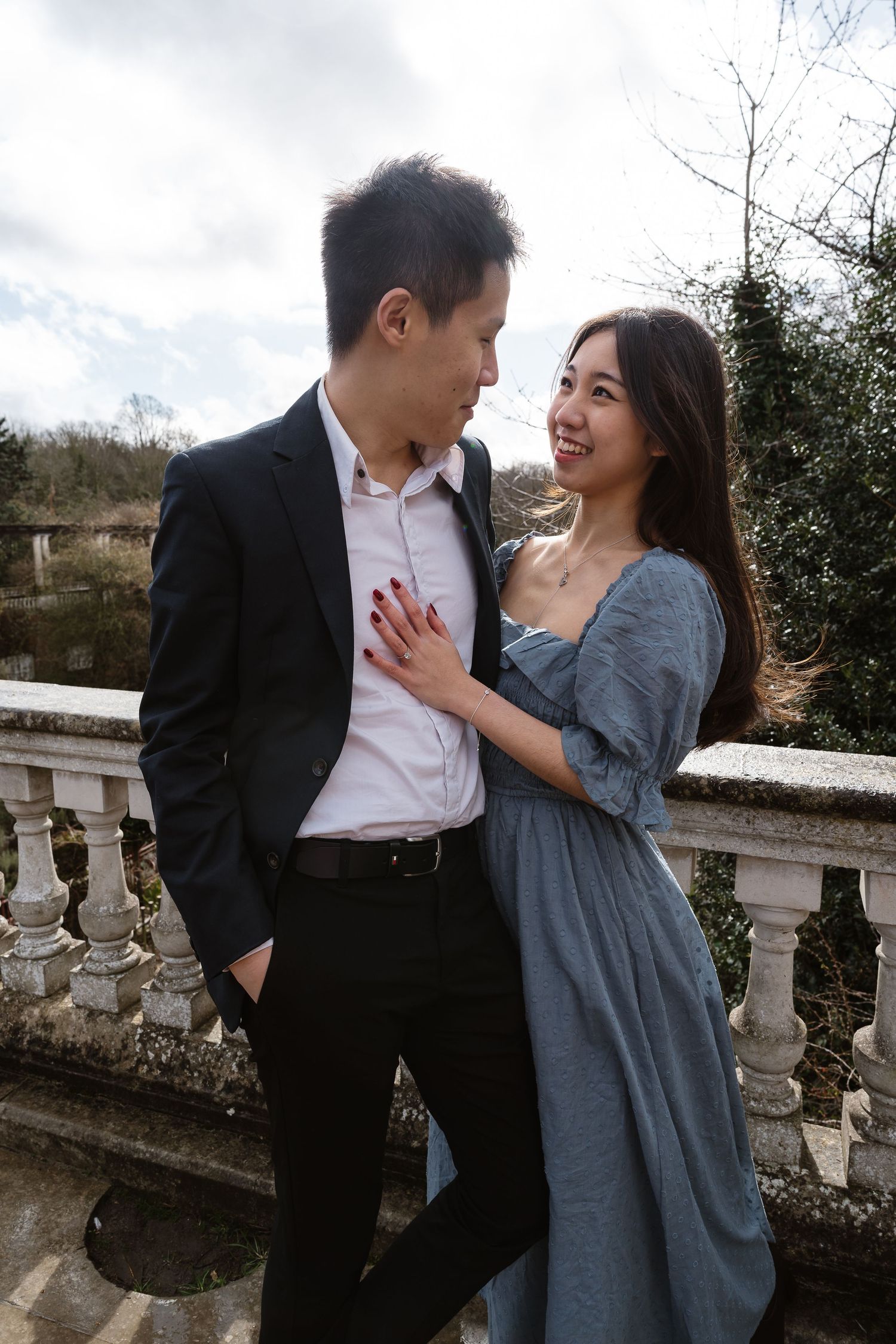 A happy loving smile of true love @Hampstead heath, Love photographing in London