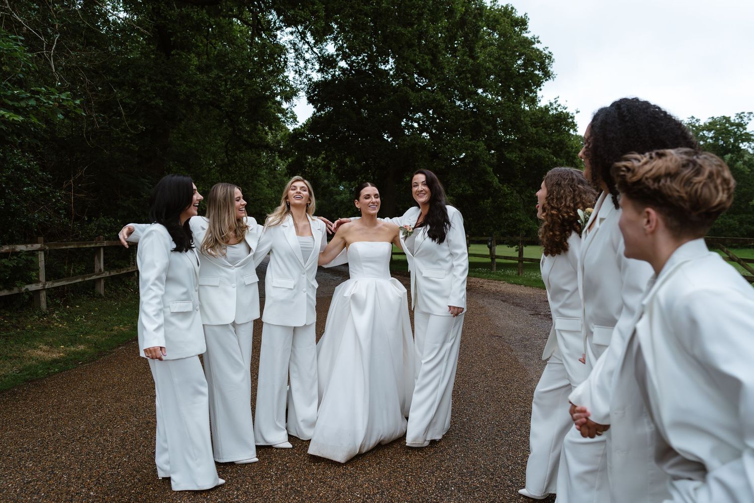 Timeless, Elegant, Vanity Fair - Vera Wang wedding dress. Laughter and fun