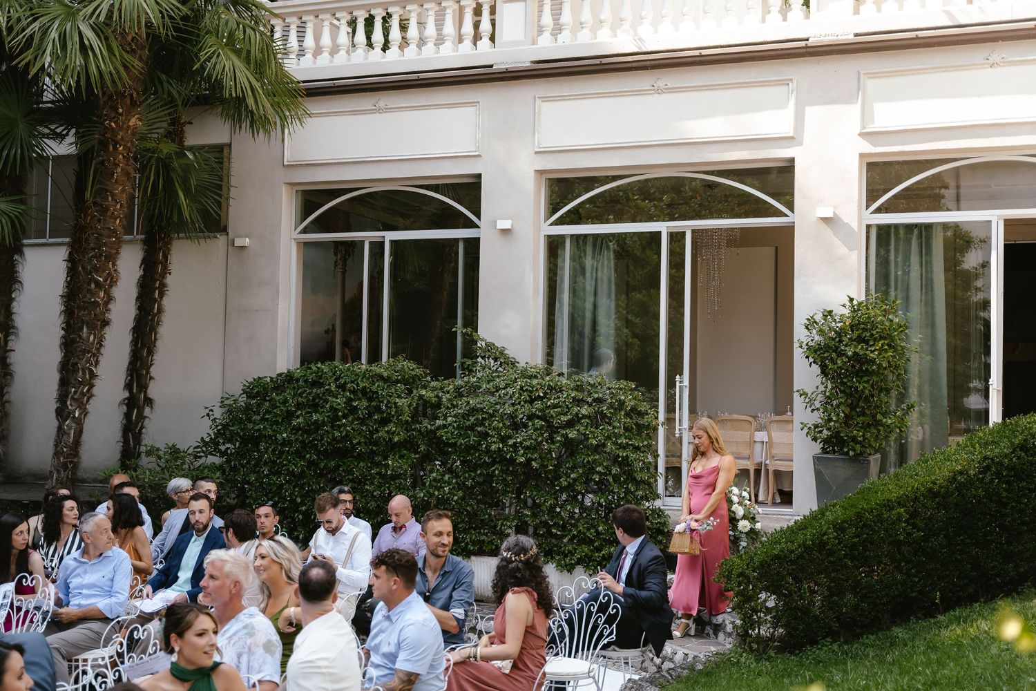 Wedding ceremonyLake Como. Villa Giuilia Wedding Venue. Lake Como Wedding Photographer. Destination Wedding Photographer