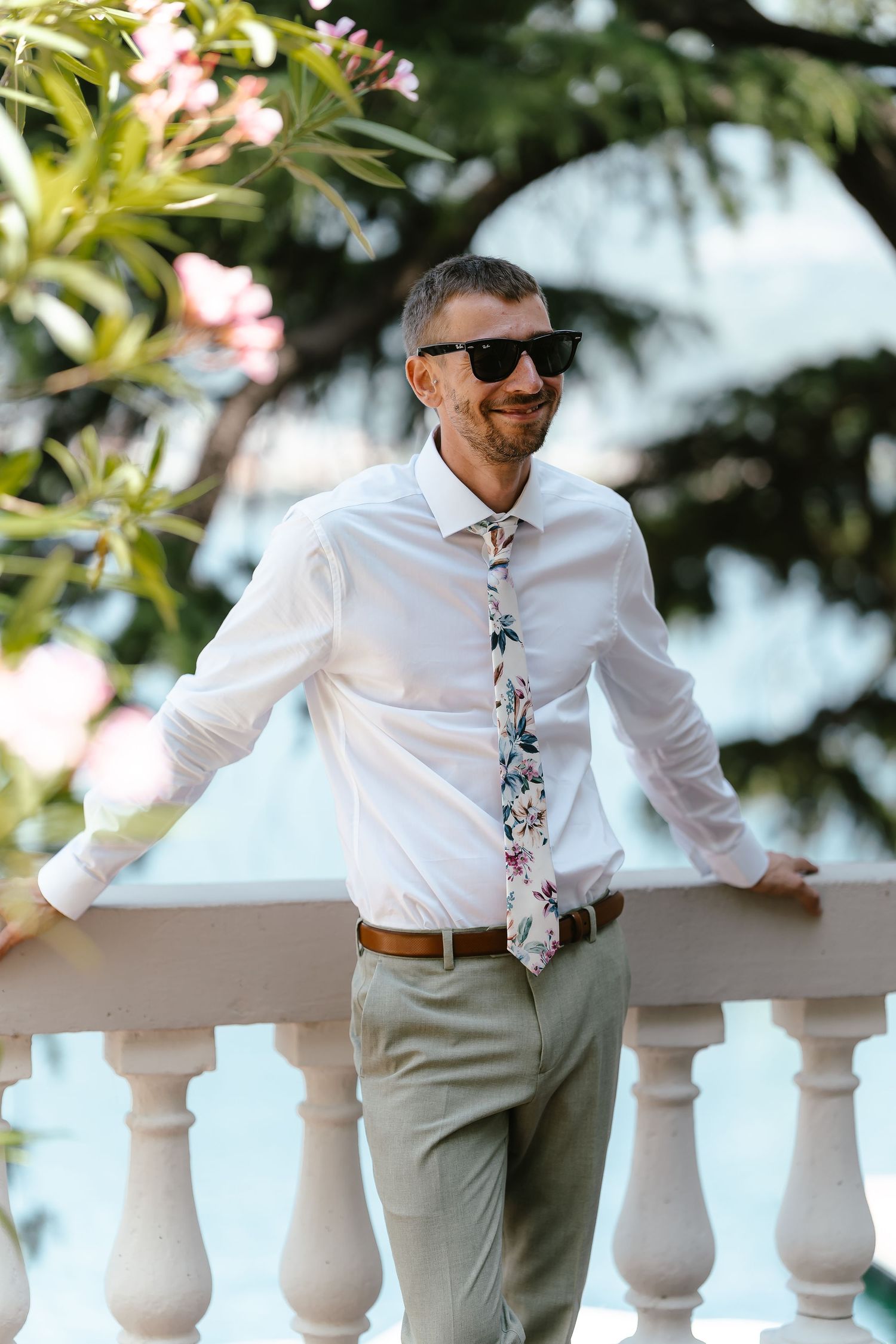 Groom Prep on Lake Como. Villa Guilia Wedding Venue. Lake Como Wedding Photographer. Destination Wedding Photographer