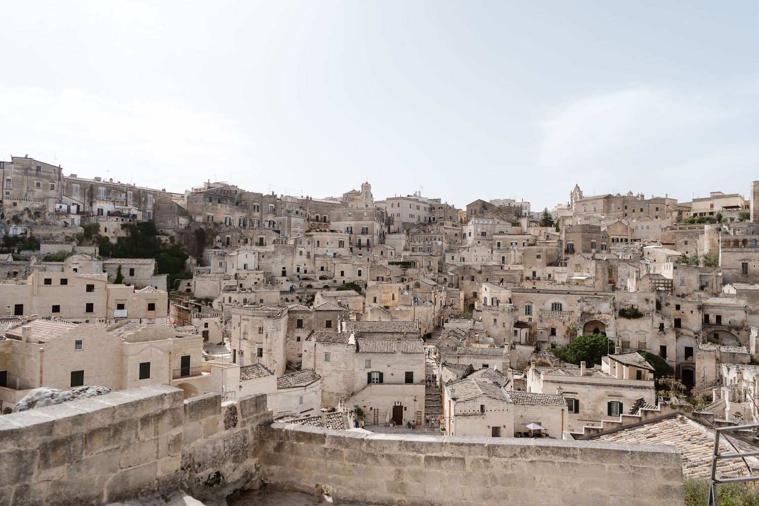 Picturesque World Heritage Site, the Ancient town of Matera. On the outskirts of Puglia