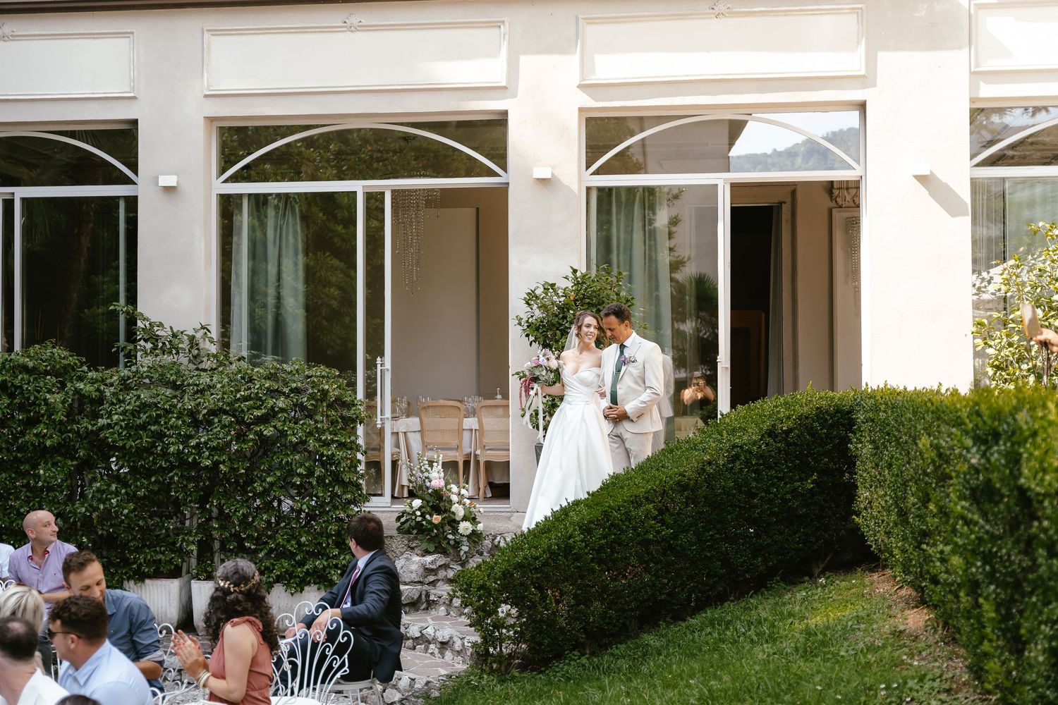 Wedding ceremonyLake Como. Villa Giuilia Wedding Venue. Lake Como Wedding Photographer. Destination Wedding Photographer