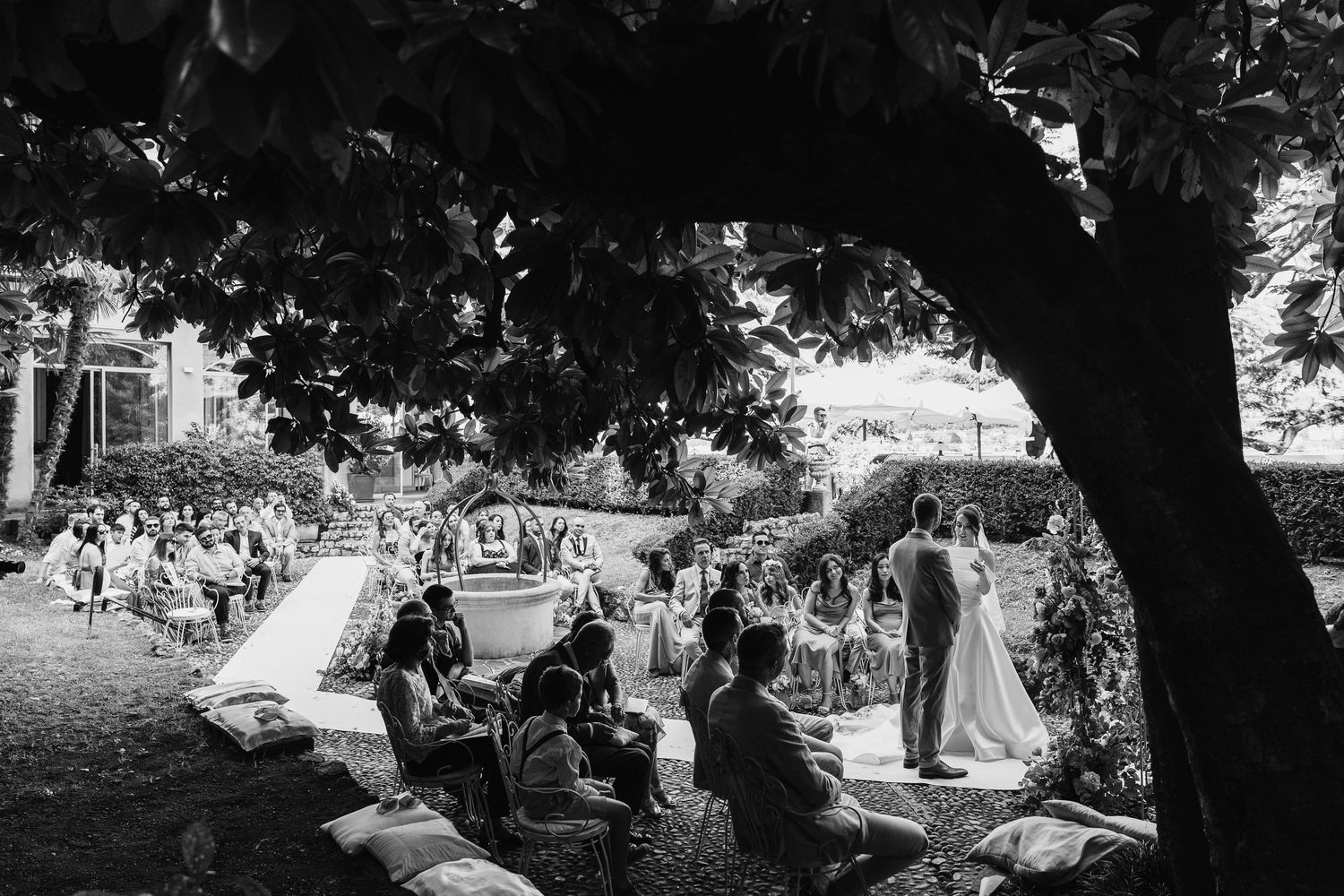 Wedding ceremonyLake Como. Villa Giuilia Wedding Venue. Lake Como Wedding Photographer. Destination Wedding Photographer