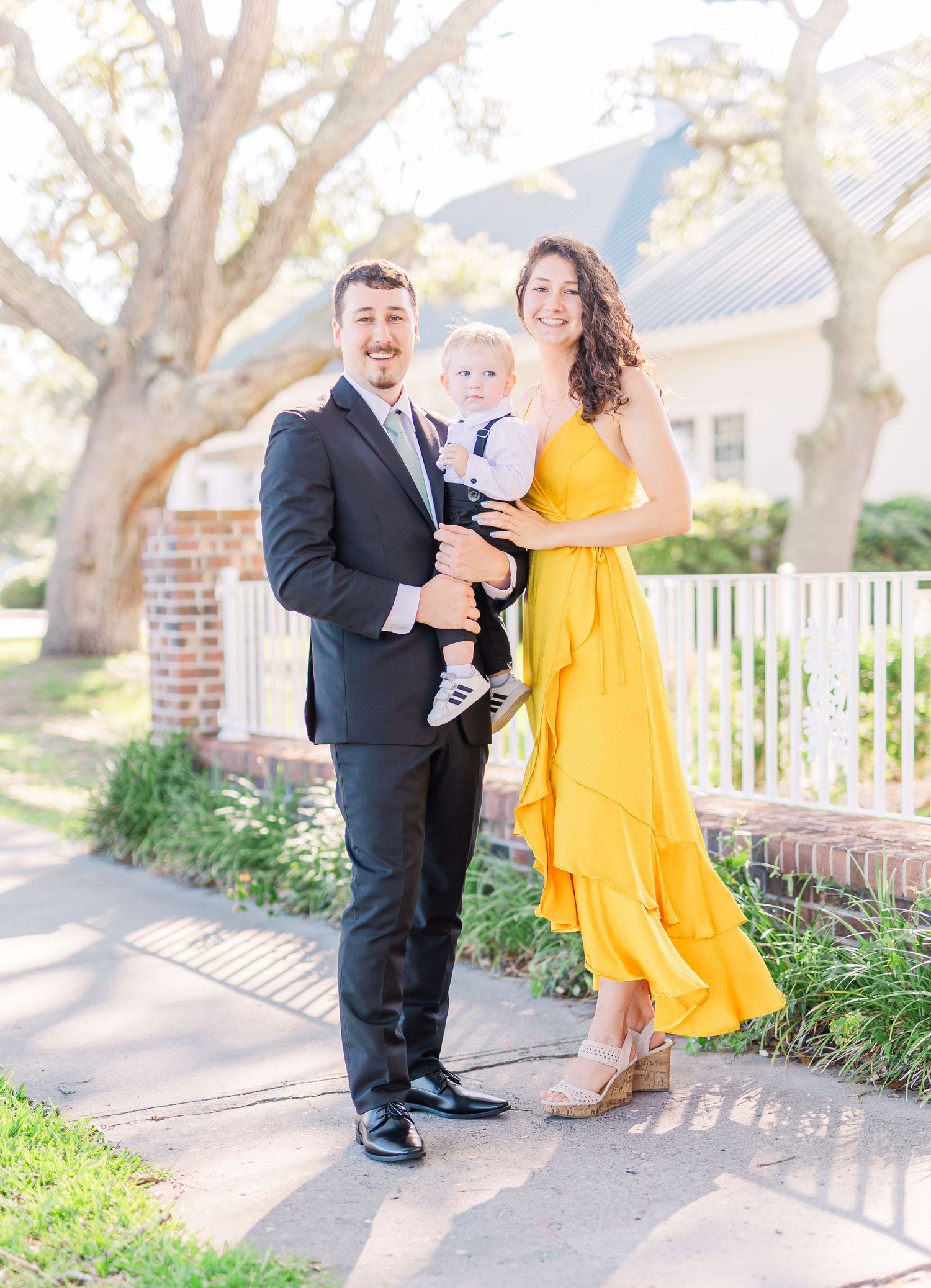 Wedding party photos southport elopement wedding bride groom light and airy classic