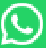 Green WhatsApp messenger logo icon isolated.