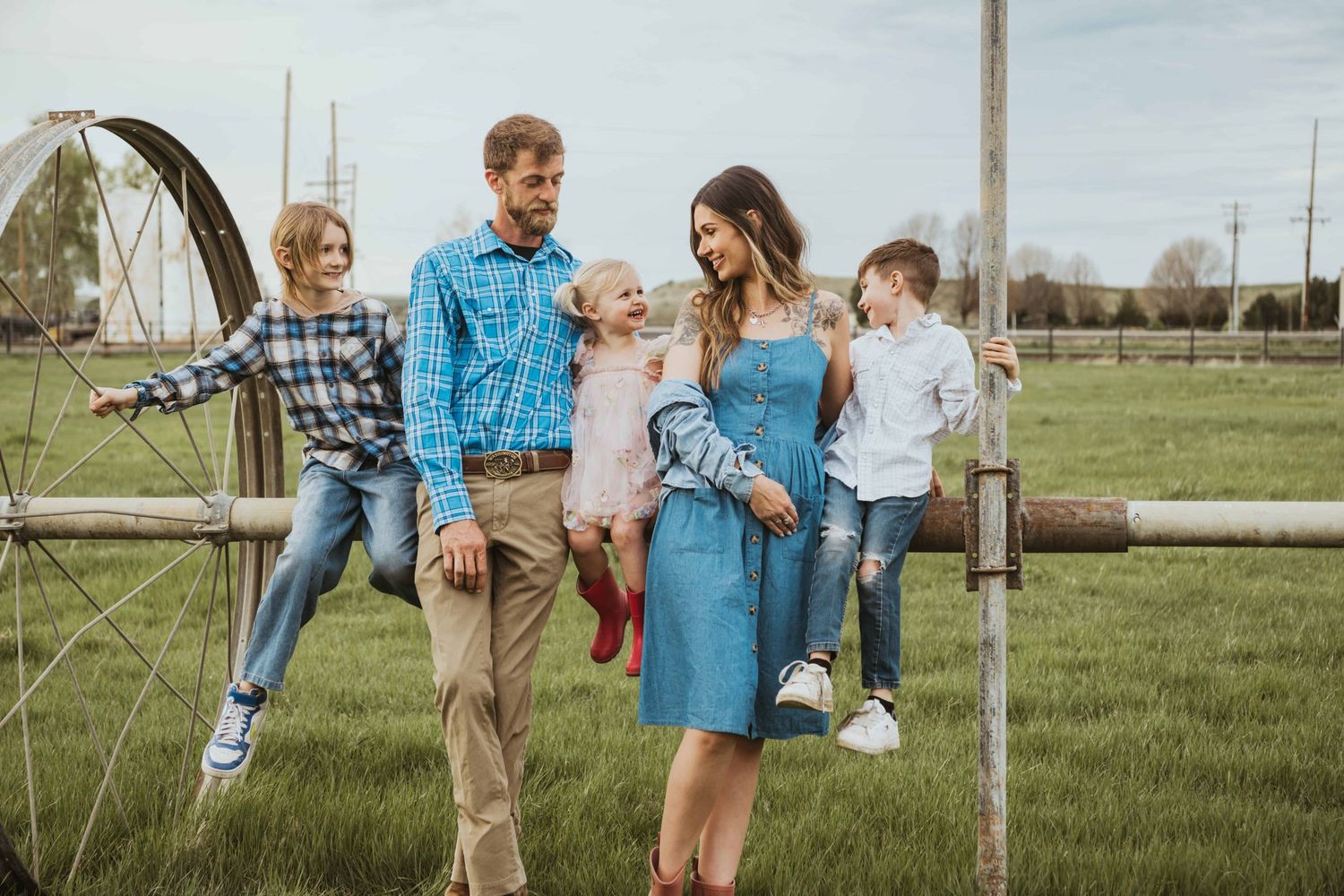 A portrait taken on a family farm outside of Walla Walla.