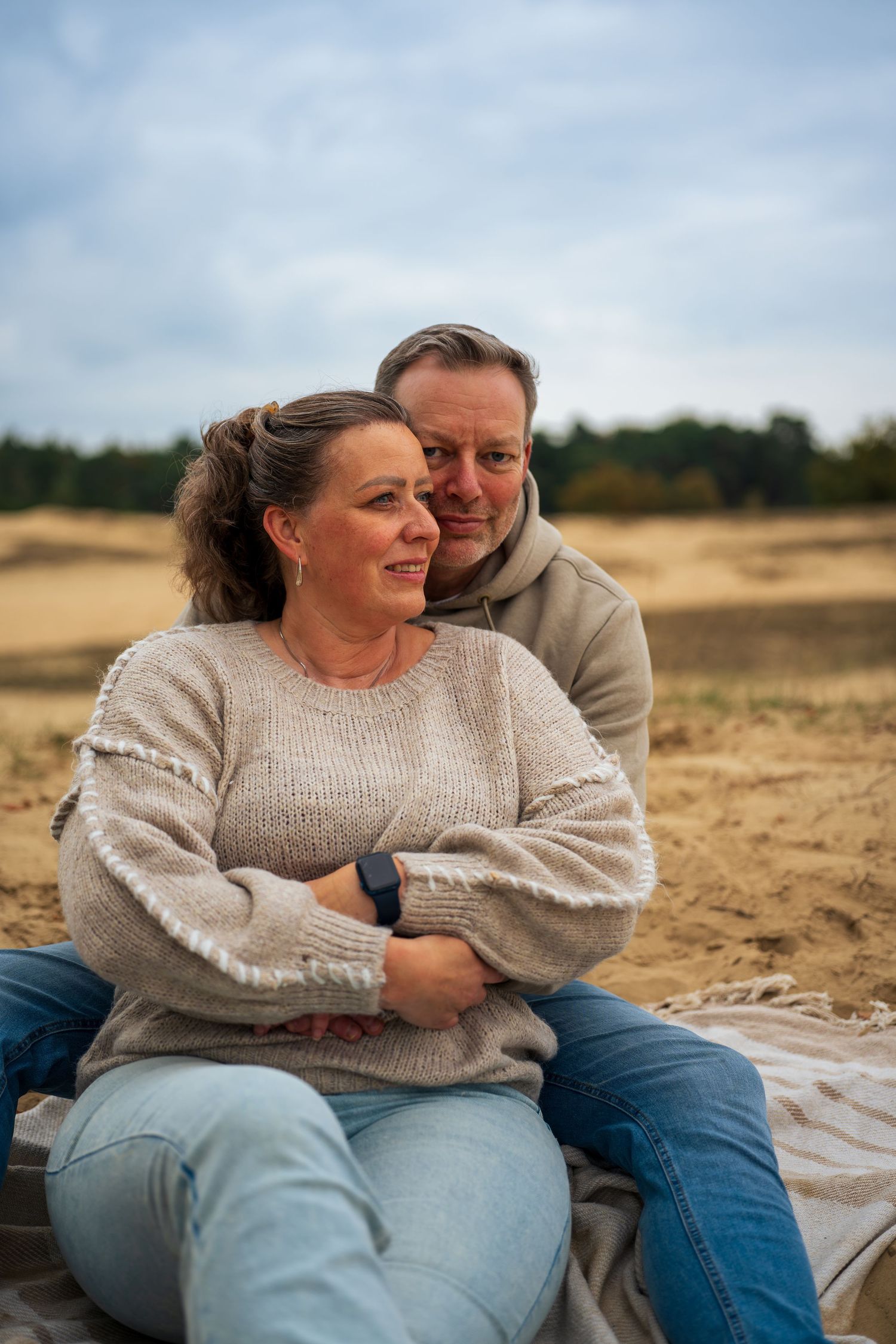 Shoot Kootwijkerzand, gezin Janneke
