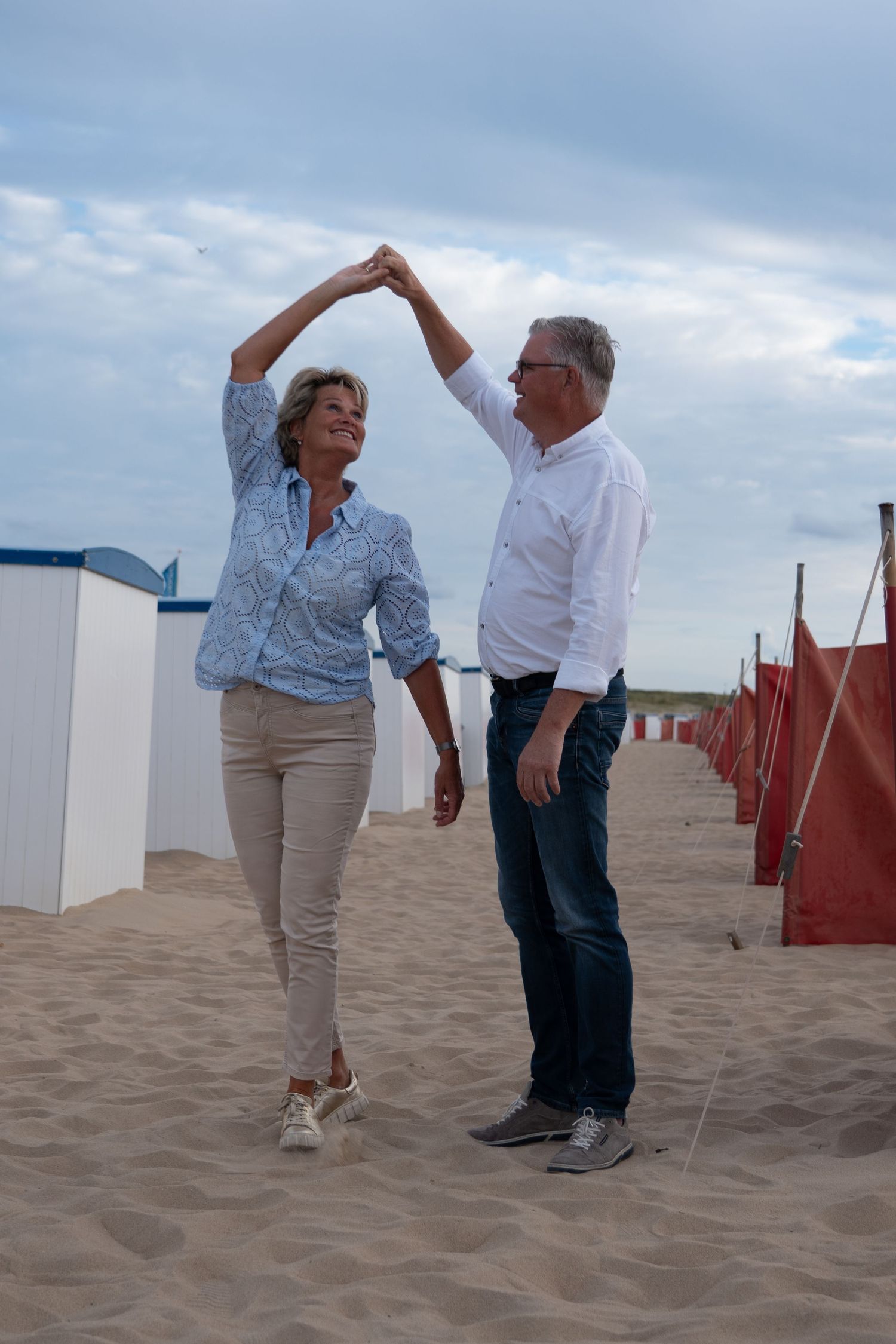 Shoot strand Katwijk, John en Mieke