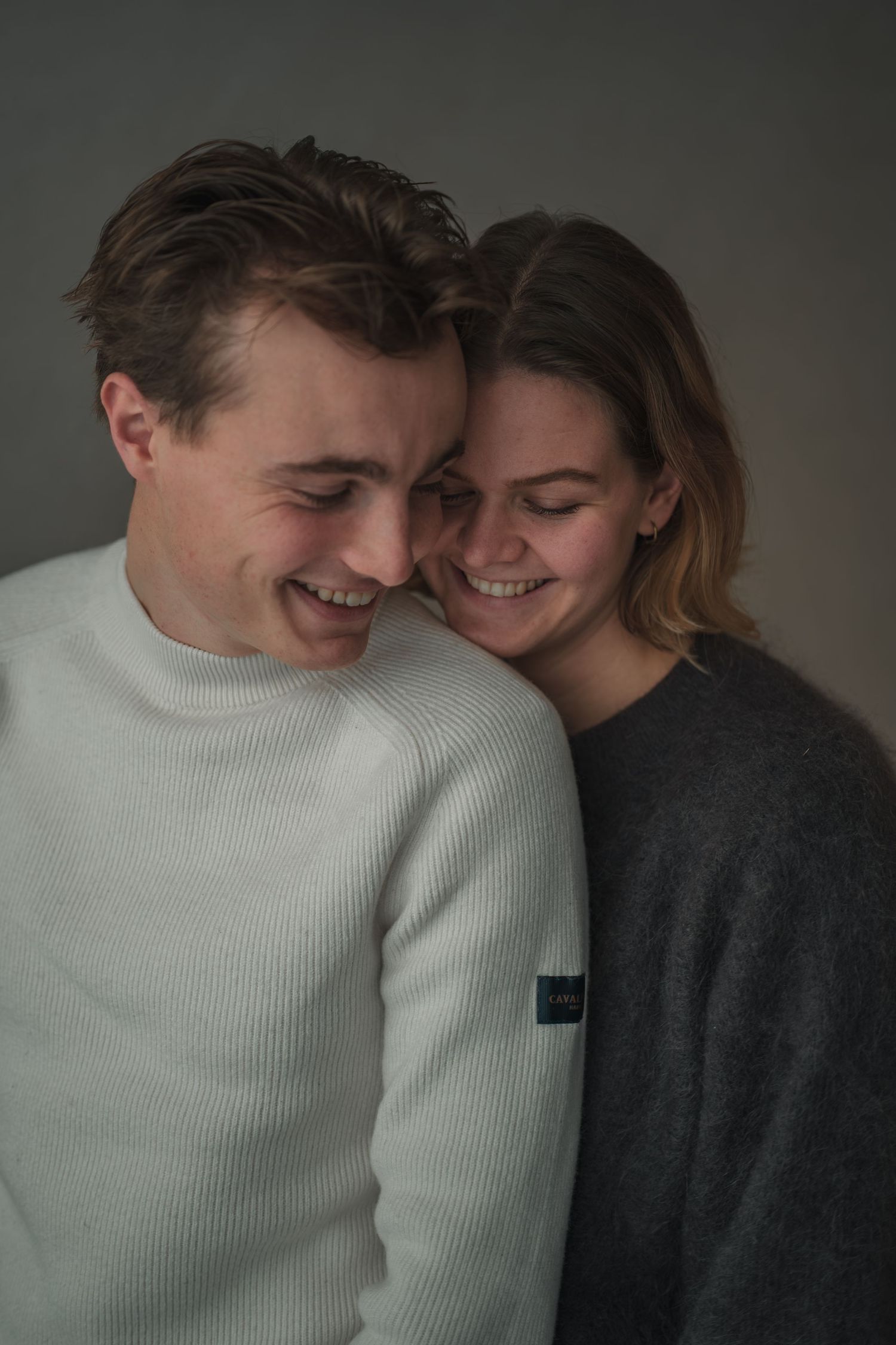 Studio shoot Evianne en Matthijs