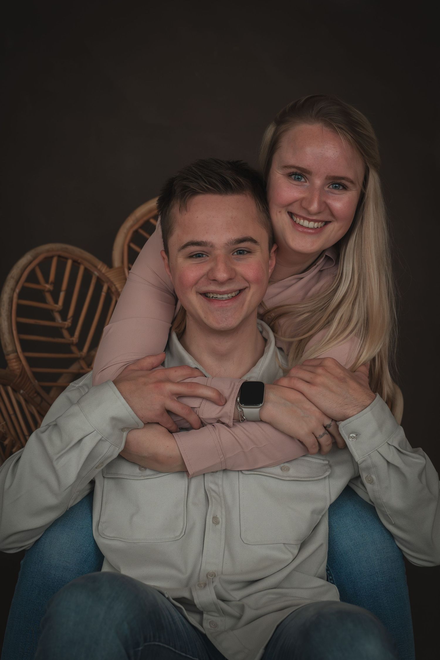Studio shoot Eline en Erik